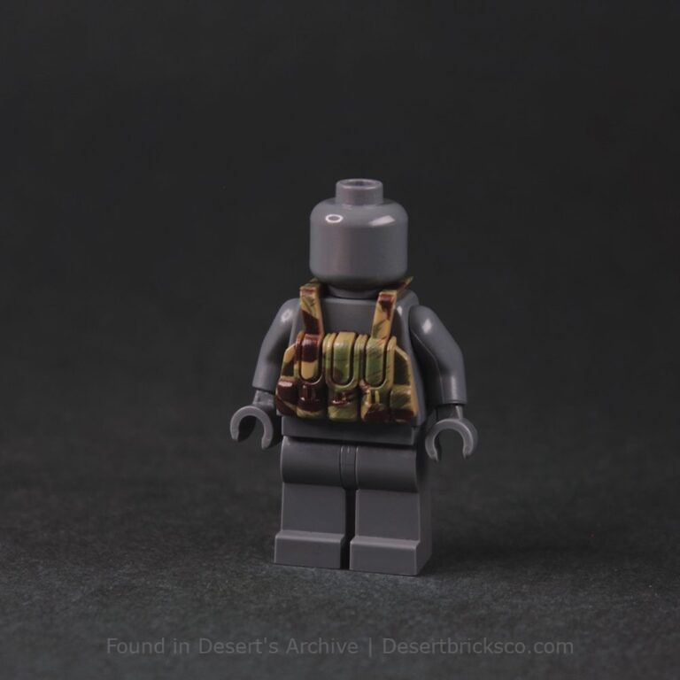 Rhodesian Brushstroke Chest Rig Dark Tan