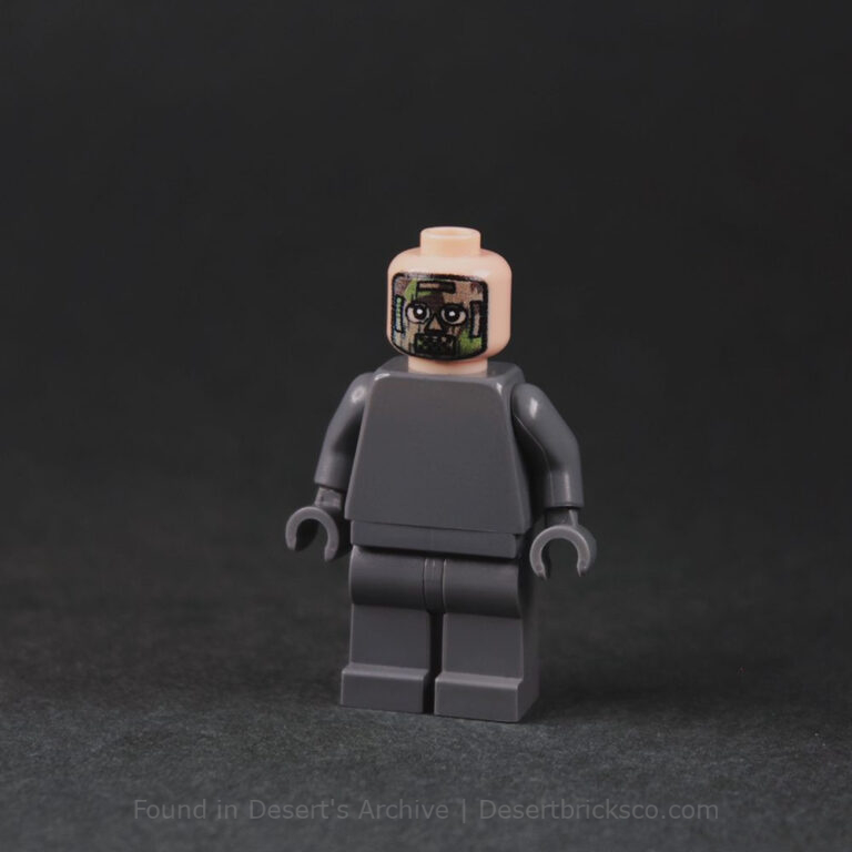 Splinter Camo Mask Head