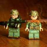 Blowtorch Corkscrew WWII US Marine Flamethrower Team Saipan 1944 Figs