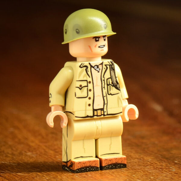 WWII US Marine Thompson Gunner - Guadalcanal 1942