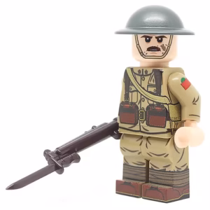 WW1 CEF Soldier Minifigure 1 WW1 CEF Soldier Minifigure