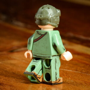 WWII US Marine Tank Commander Iwo Jima 1945 Back