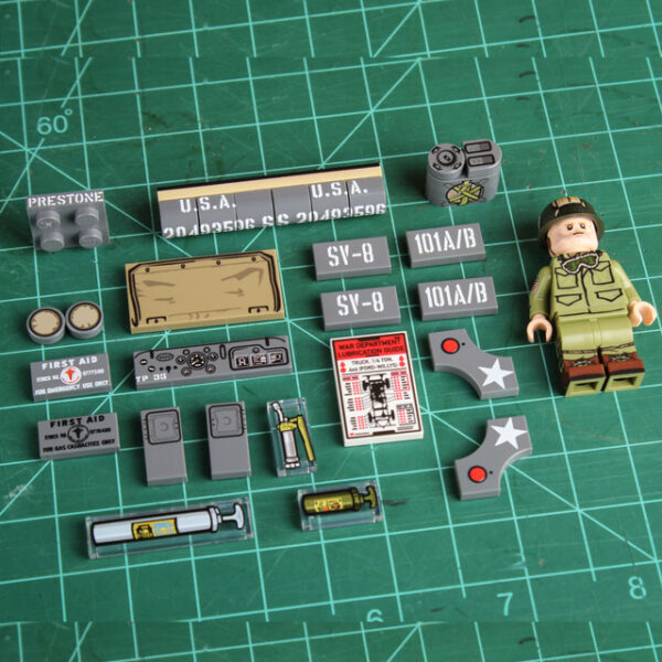 WWII Willys MB Building Kit